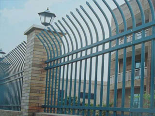 鐵藝圍欄(單向彎頭)